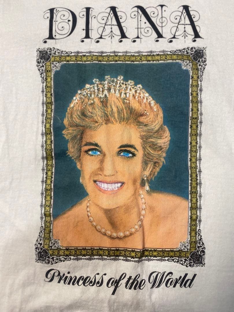 激レア90'S DIANA Tシャツ ヴィンテージ サイズL ダイアナ妃