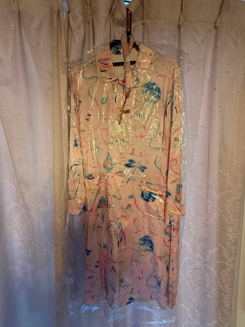 シルク100％　tsumori chisato ルームウェア ピンク