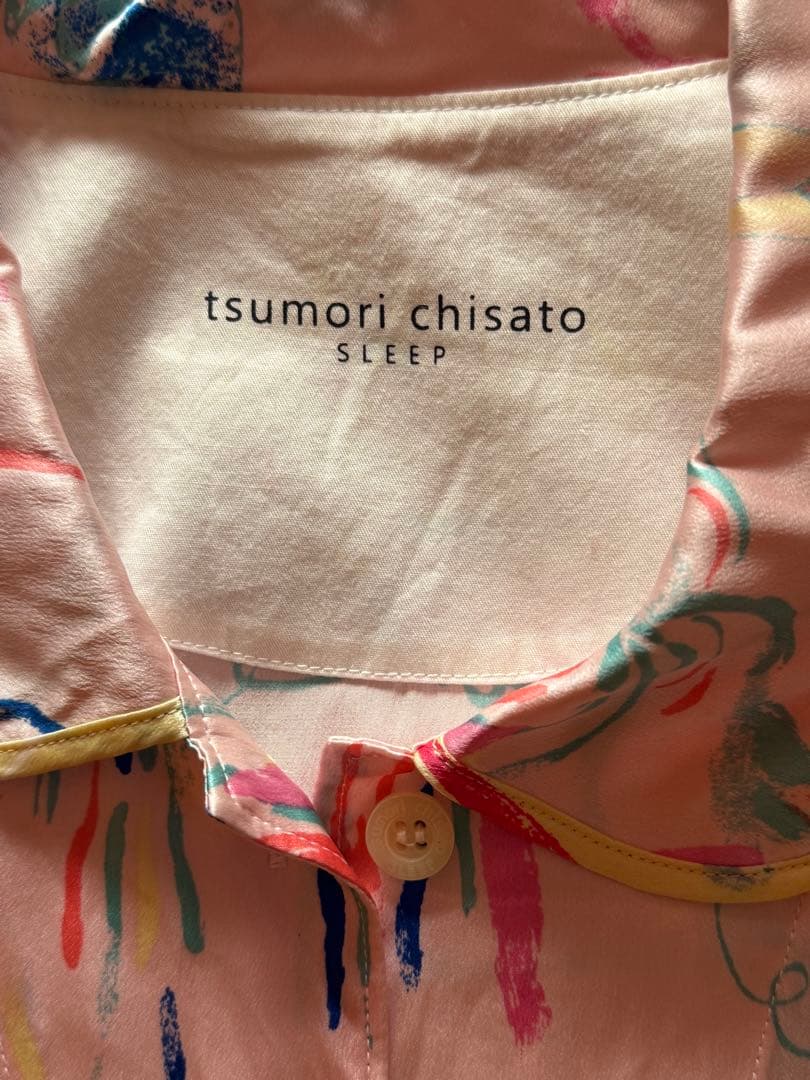 シルク100％　tsumori chisato ルームウェア ピンク