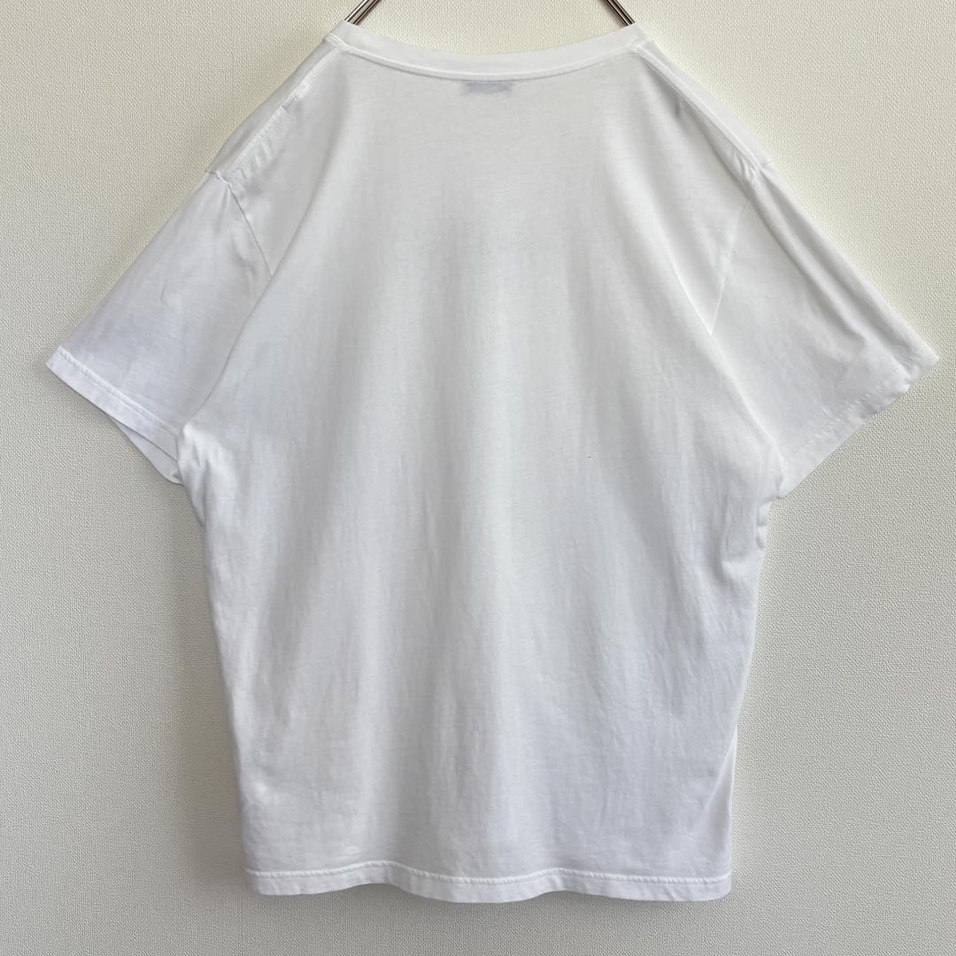 【QR確認済】モンクレール×フラグメントコラボ/Tシャツ/センターロゴ/白/L