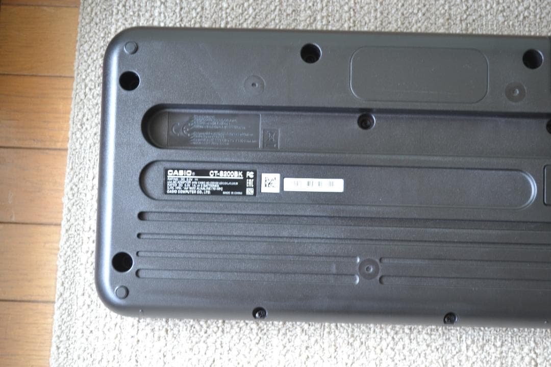 美品CASIO 電子キーボード Casiotone CT-S200BK2025年
