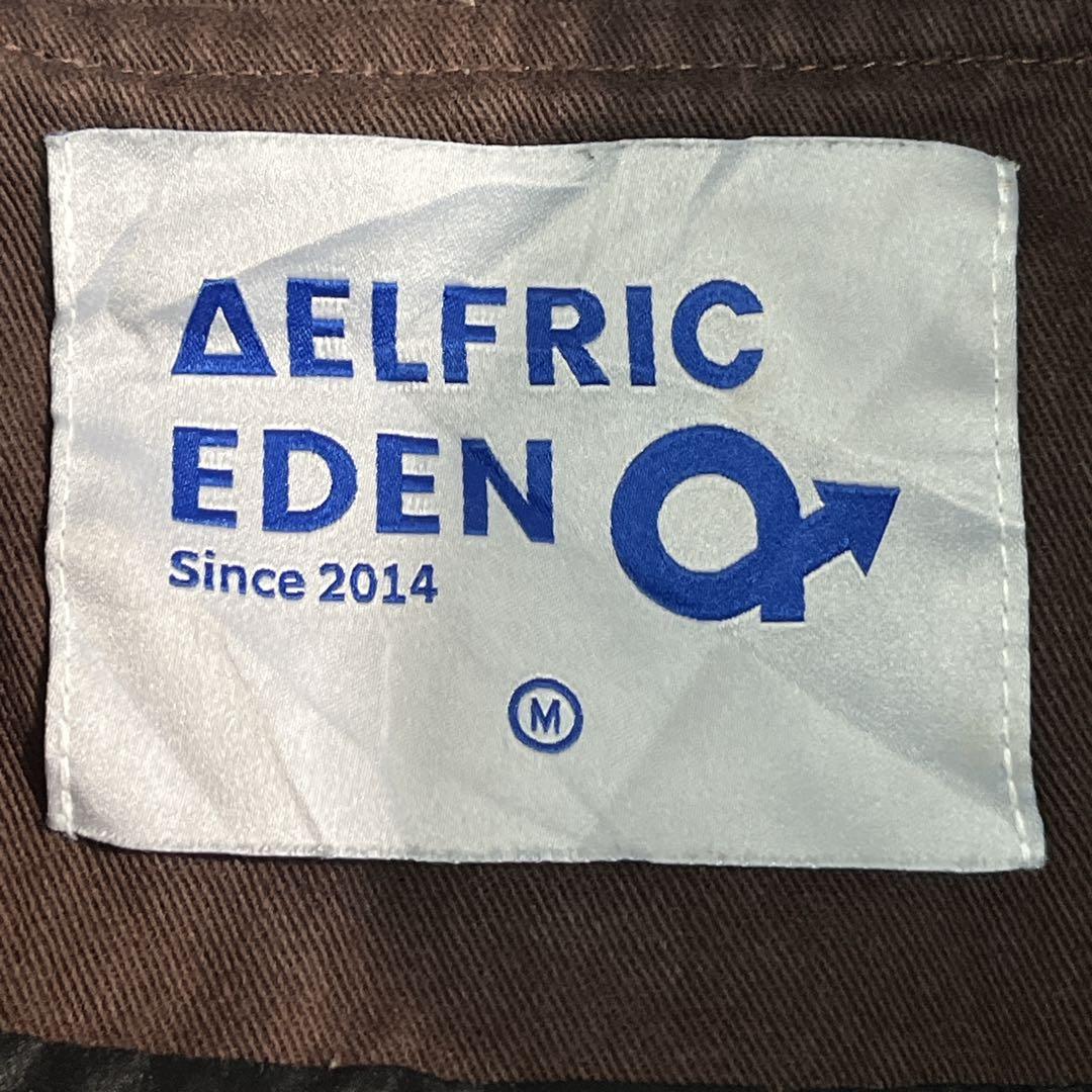 エルフリックエデン レーシングジャケット M 茶 ブラウン ブルゾン 7951
