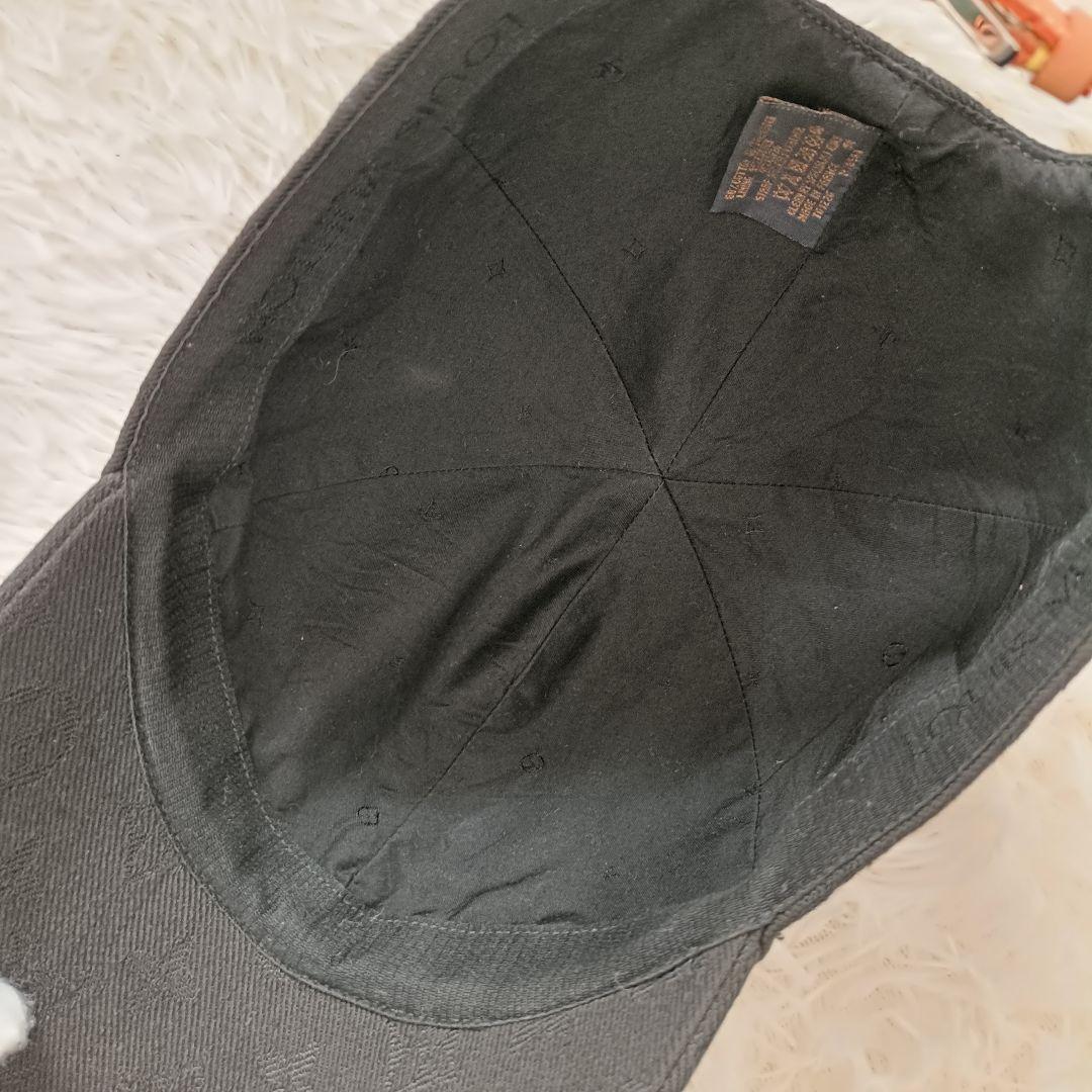しげちゃん様　美品✨️　ヴィトン　モノグラム　キャップ　帽子　ブラック　黒　M7