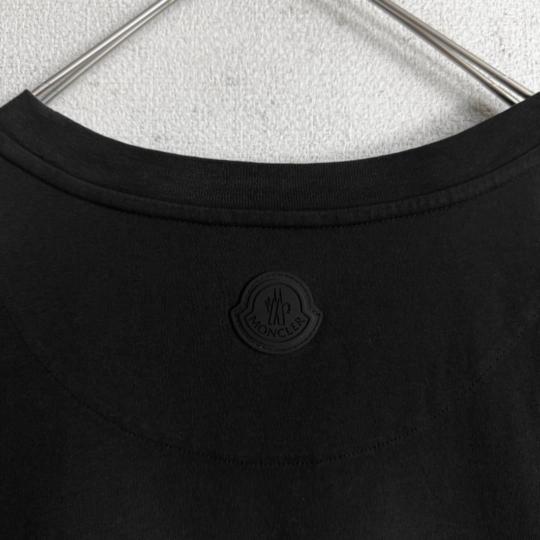 【高級モデル☆ラバーロゴ】モンクレール バックデザイン Tシャツ 半袖