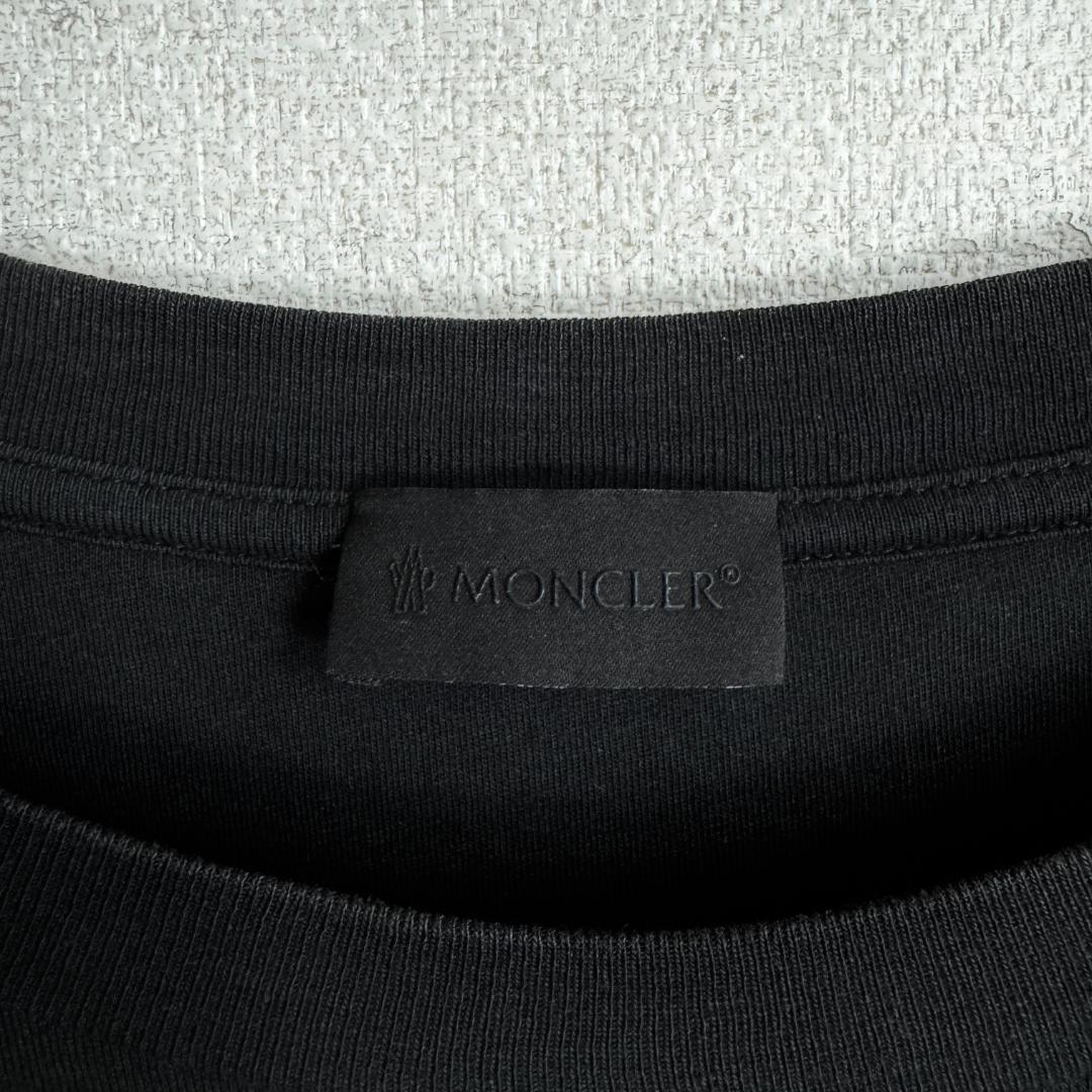【高級モデル☆ラバーロゴ】モンクレール バックデザイン Tシャツ 半袖