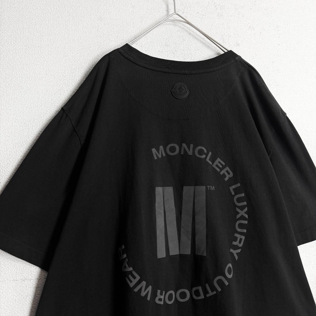 【高級モデル☆ラバーロゴ】モンクレール バックデザイン Tシャツ 半袖