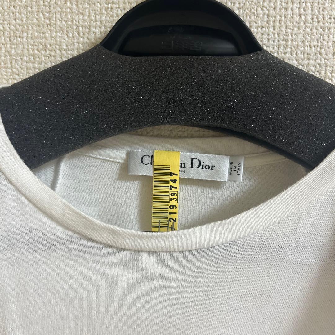 【日本限定】ディオール コットン フリル Tシャツ XS