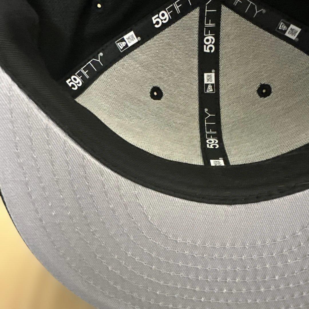 Supreme × New Era Sロゴ 59FIFTY キャップ ブラック