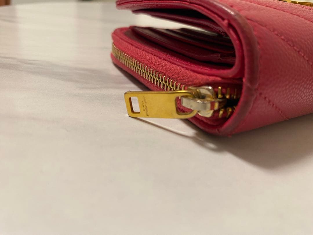 SAINT LAURENT YSL 二つ折り財布