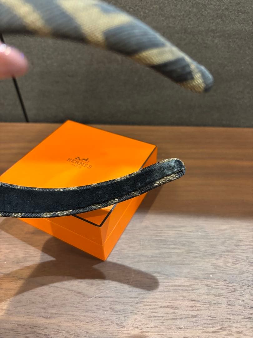 フェンディ　ズッカ柄　カチューシャ