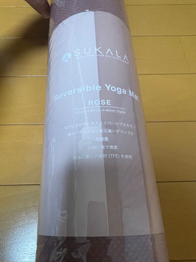 SUKALA ヨガマット ピンク 収納袋付き