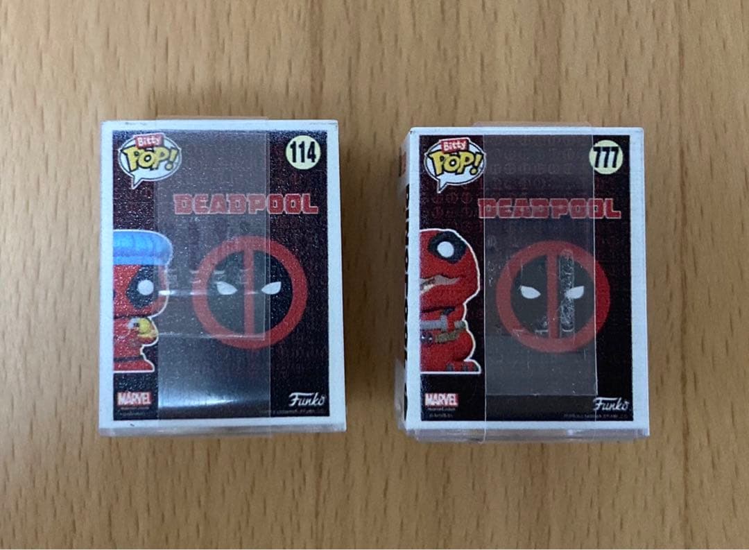 ファンコ ビティFunko Bitty Pop デッドプール 2体セット