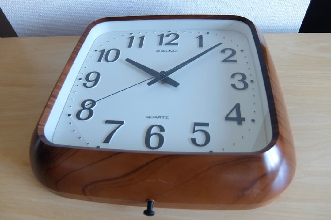 【新品ムーブメント交換上がり立て＆美品】SEIKO 掛時計 70's