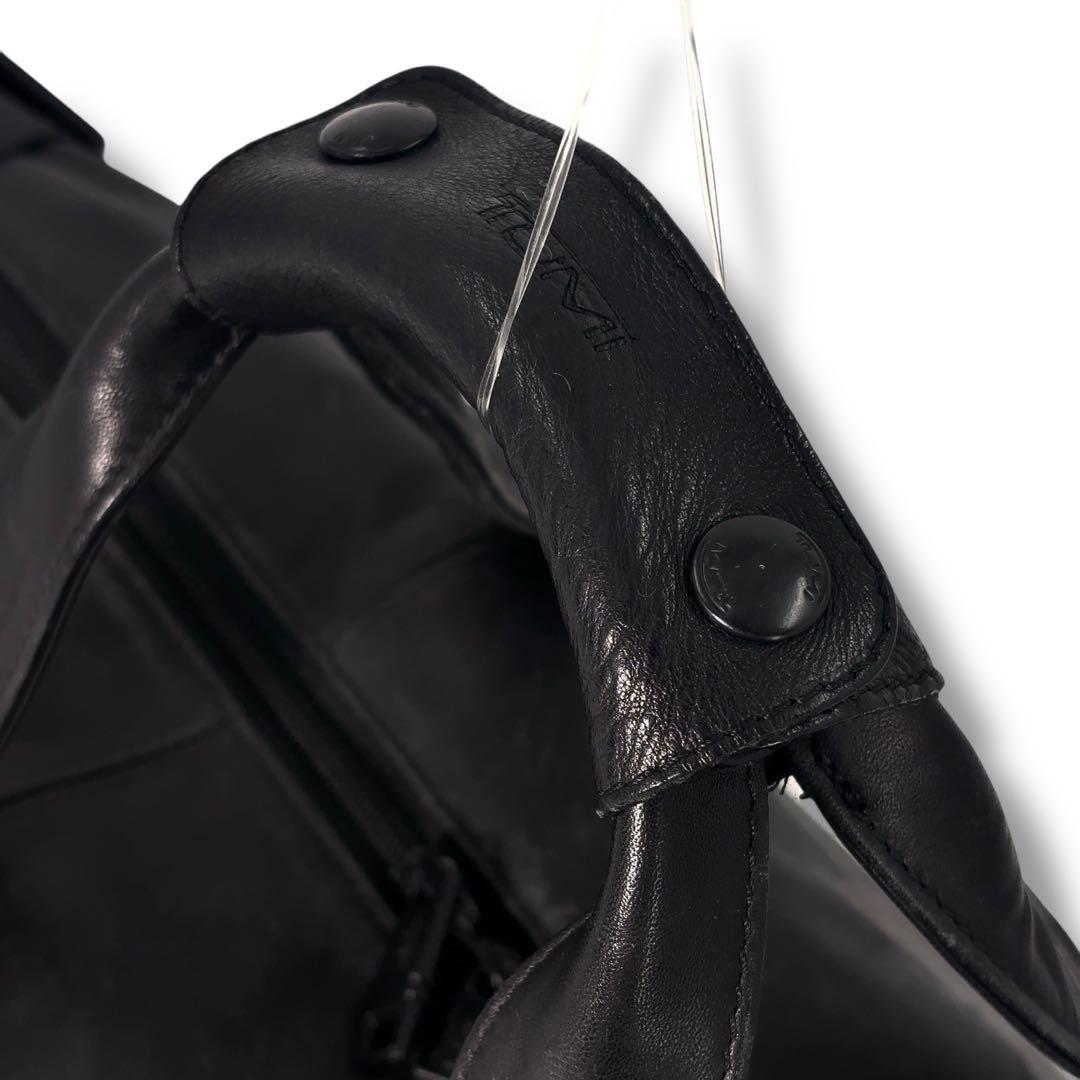 【希少】TUMI トゥミ ボストンバッグ 2way ショルダー　オールレザー 革