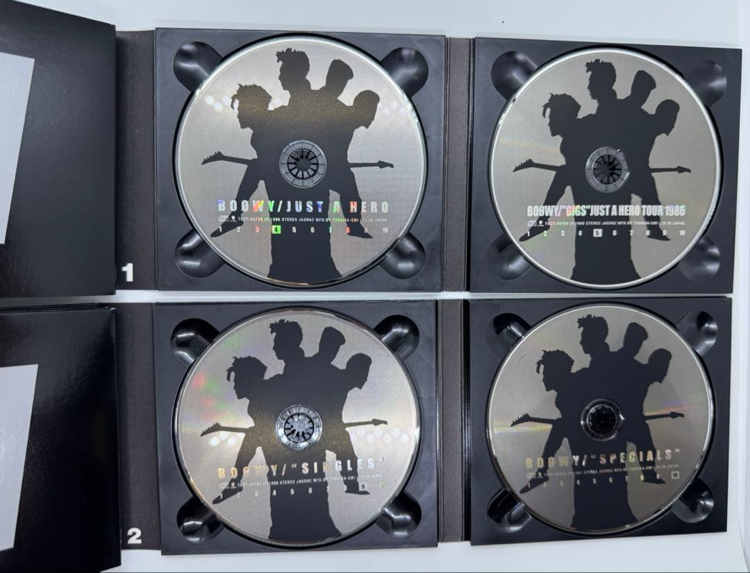 中古)BOOWY COMPLETE BOX CD10枚組 リマスタリング