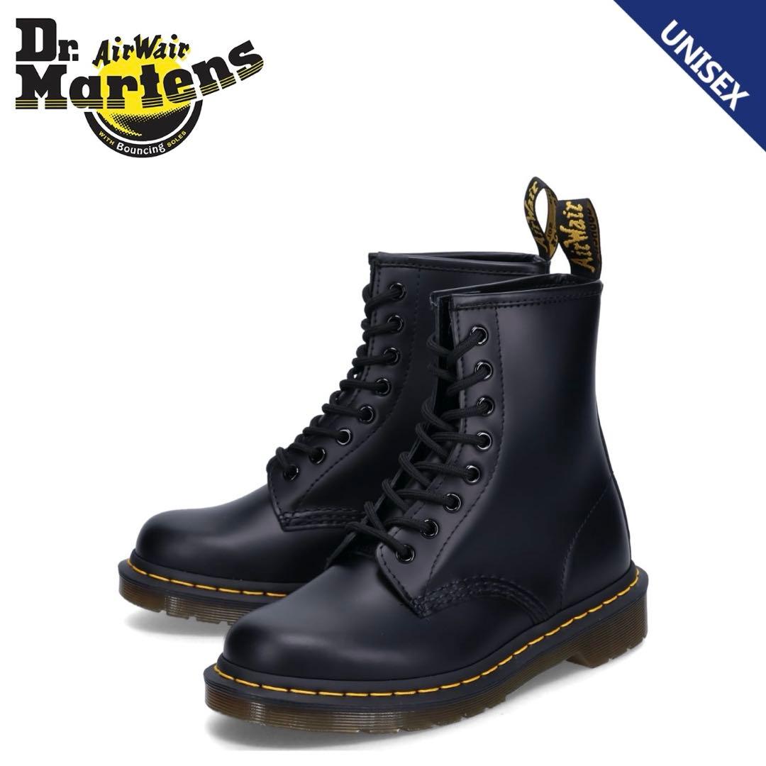 k*k様 ドクターマーチDr. Martens 1460 8ホールブーツ ブラッ
