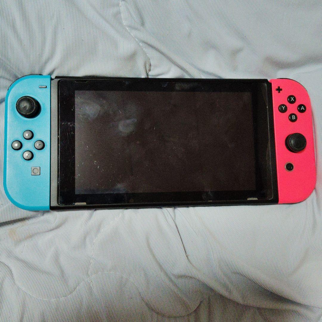 K*e様 Nintendo Switch 本体 青/赤 Joy-Con 付属品付
