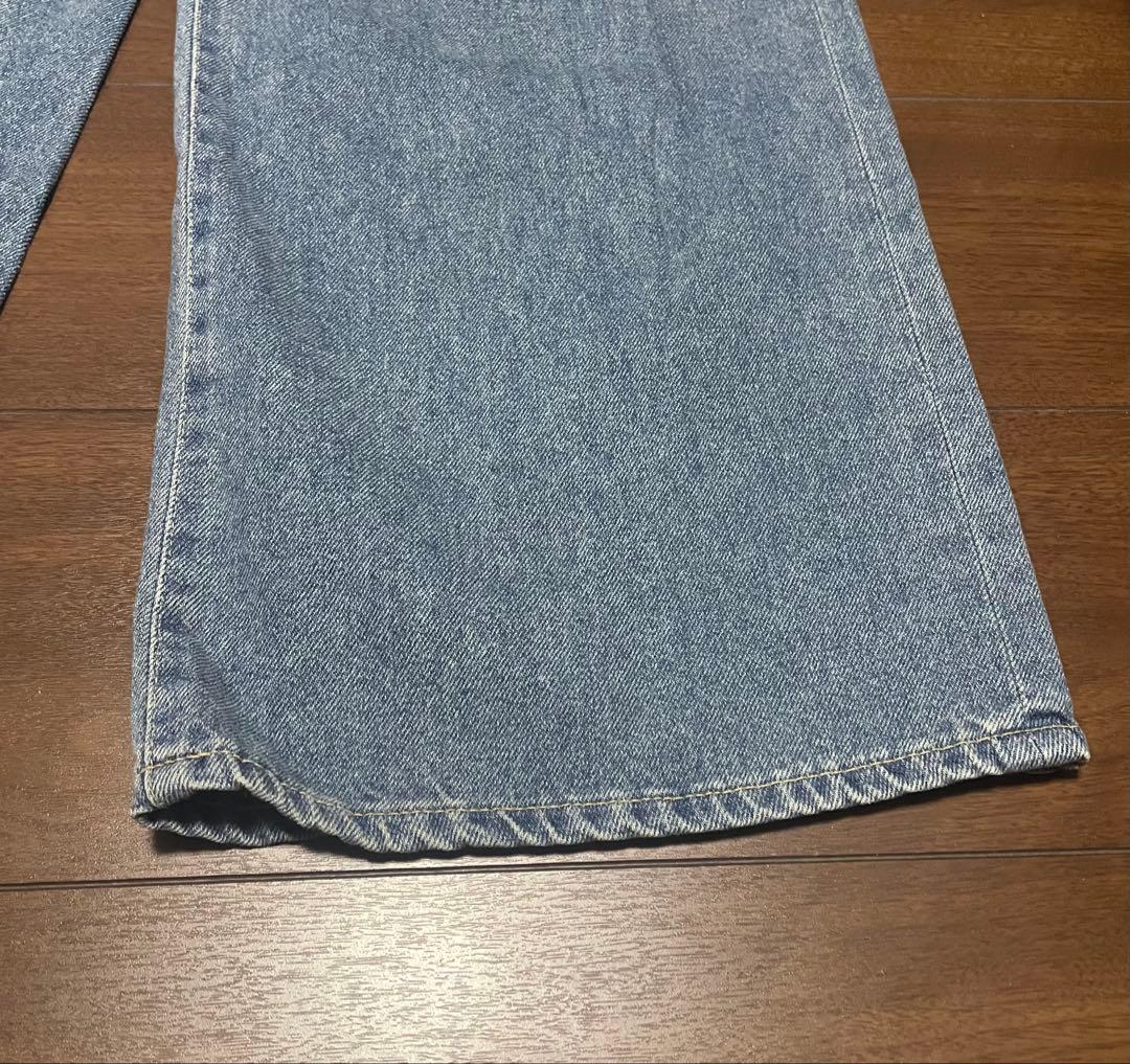 【美品】フレームワーク　ルーズストレートデニム 38