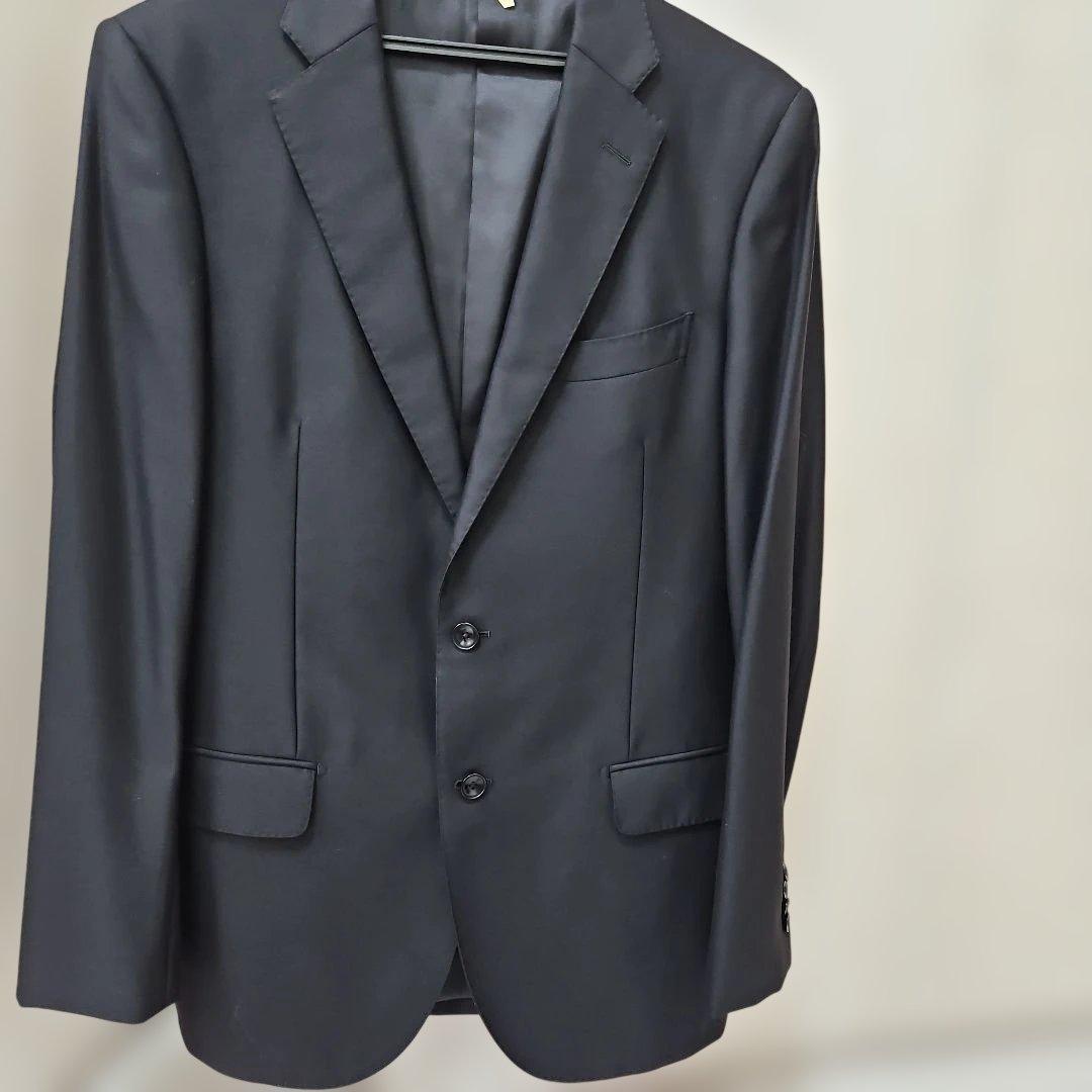 洋服の青山 フォーマルスーツ　上下　HILTON　黒