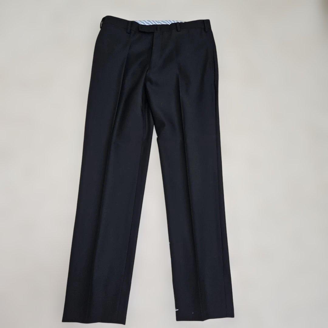 洋服の青山 フォーマルスーツ　上下　HILTON　黒