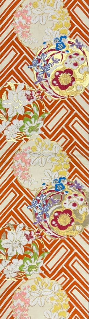 振り袖　フルセット　別誂長襦袢　金彩加工　刺繍入　落款　ガード加工　寛斎　713