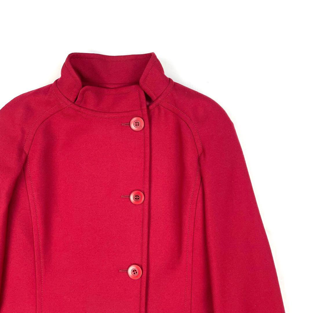 【定価50万超】 VALENTINO ウールジャケット　真紅　極上イタリア製