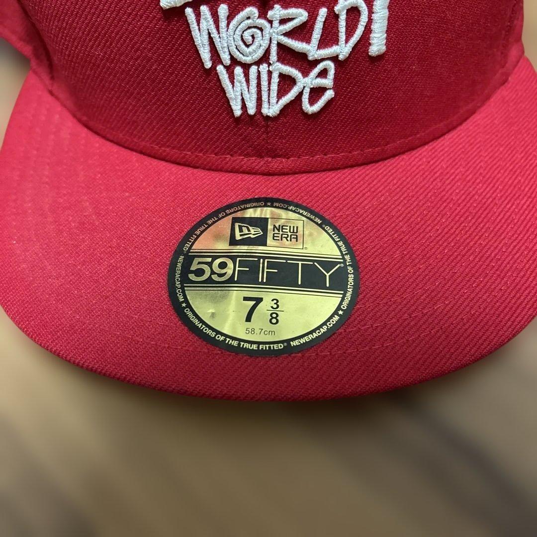 【希少】【レア】STUSSY×NEW ERA ステューシー　ニューエラ　キャップ