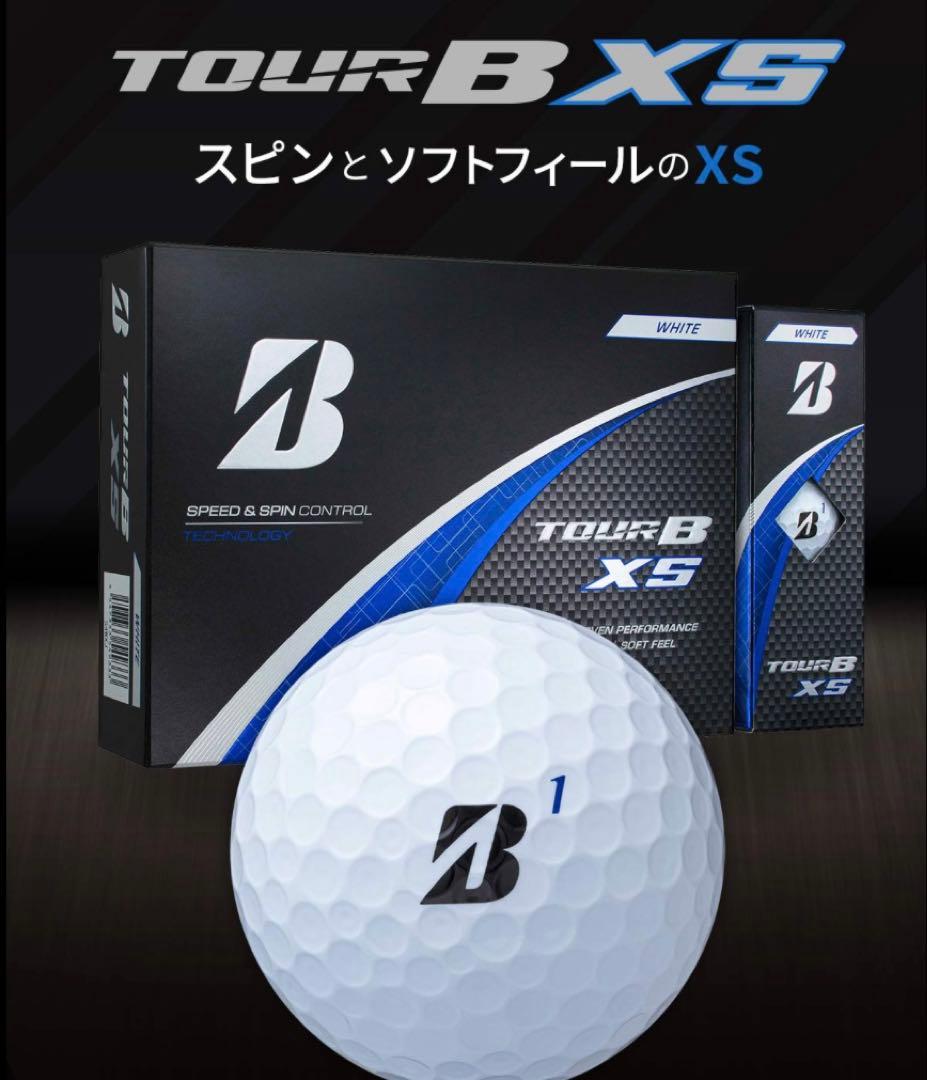 【新品】ブリヂストン TOUR B XS ゴルフボール 2ダース