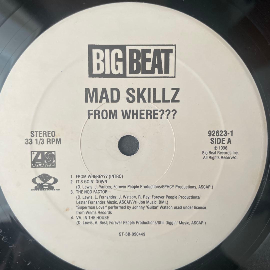 洋楽 Mad Skillz From Where??? 2LP