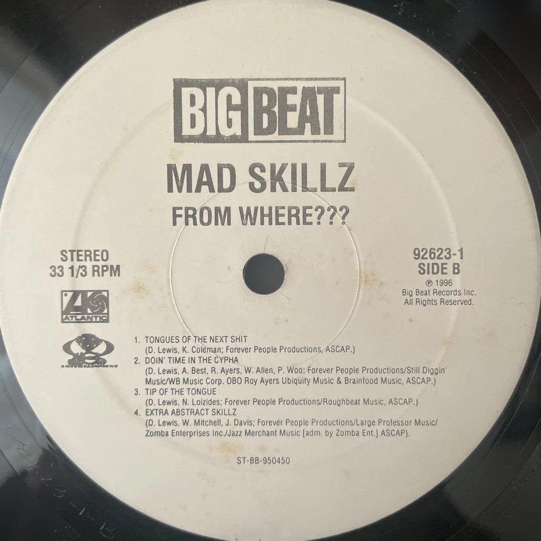 洋楽 Mad Skillz From Where??? 2LP