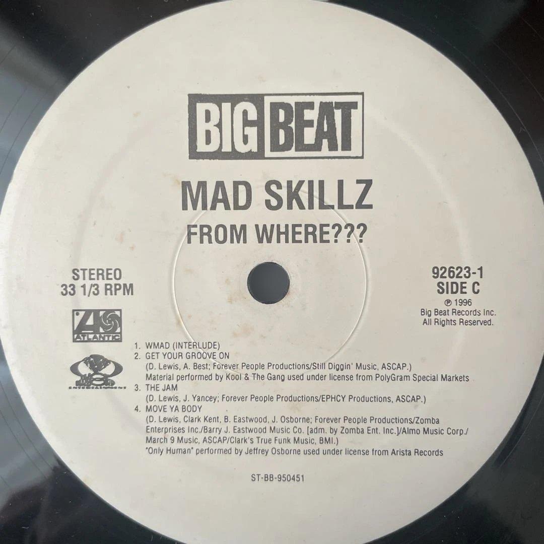 洋楽 Mad Skillz From Where??? 2LP