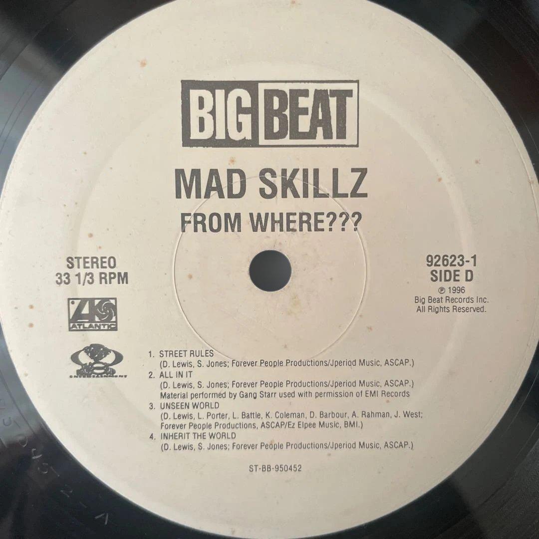 洋楽 Mad Skillz From Where??? 2LP