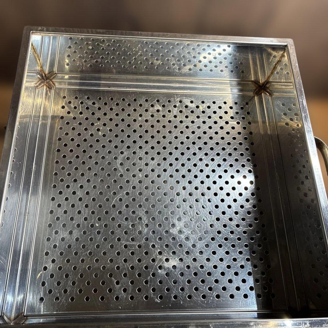 角蒸し器　ステンレス　蒸し器　4段　業務用　イベント　茶碗蒸し　プリン