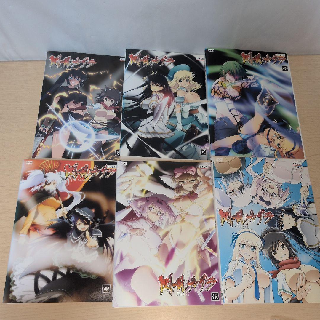 閃乱カグラ 1期+2期東京妖魔篇 DVD 全巻12巻セット パチスロ