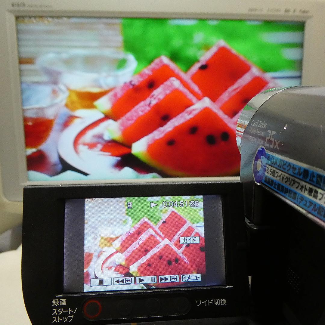 ソニー DCR-HC48【動作良好】MiniDVビデオカメラ　ダビングに最適‼
