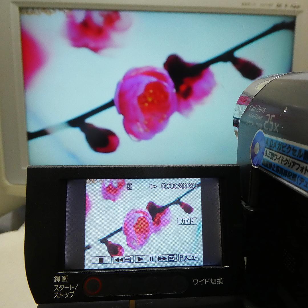ソニー DCR-HC48【動作良好】MiniDVビデオカメラ　ダビングに最適‼