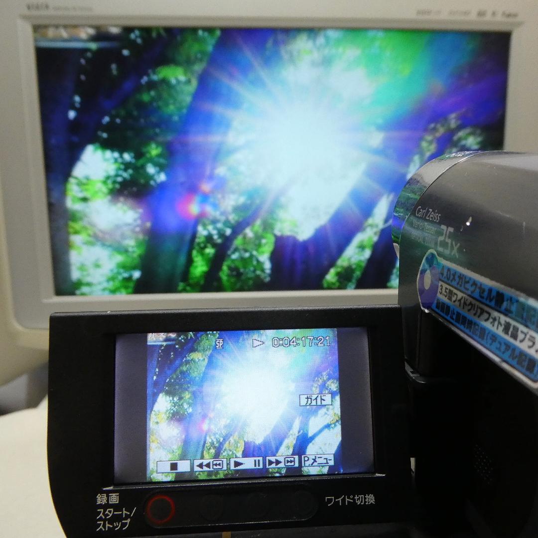 ソニー DCR-HC48【動作良好】MiniDVビデオカメラ　ダビングに最適‼