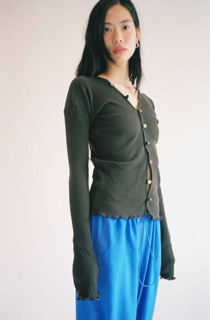 BASERANGE 【24SS美品】TAV ニットカーディガン