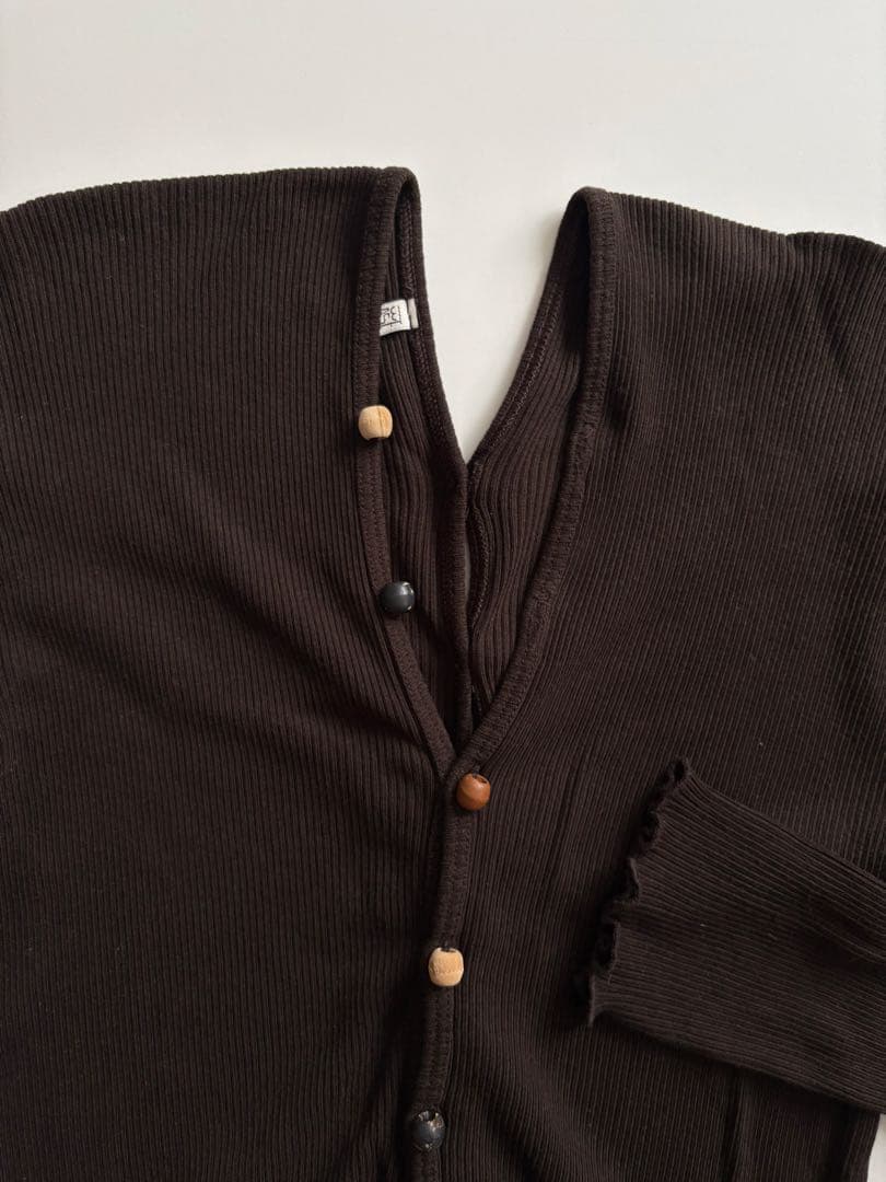 BASERANGE 【24SS美品】TAV ニットカーディガン