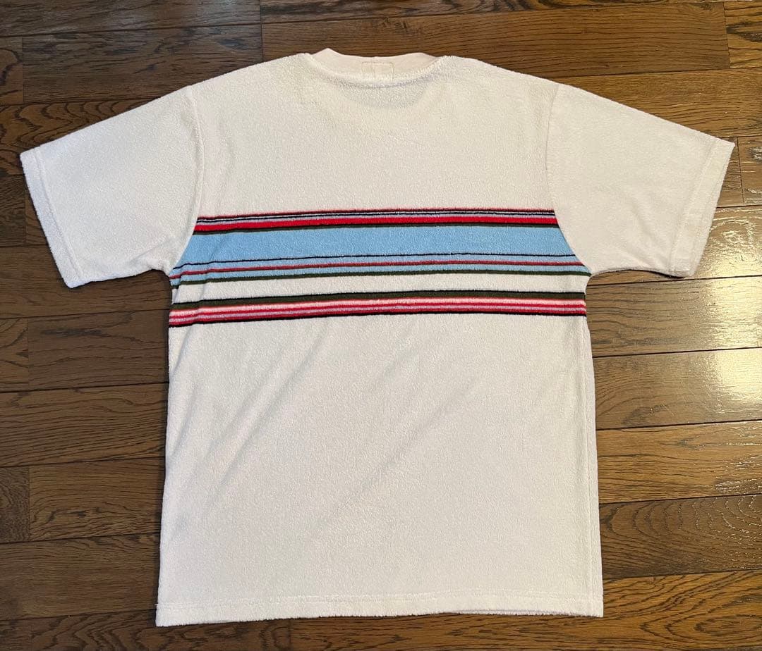 old stussy パイル地 Tシャツ　サイズM made in USA