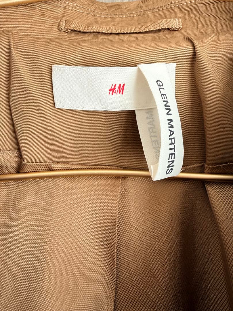 【美品、希少】 × GLENN MARTENSトレンチコートsサイズ