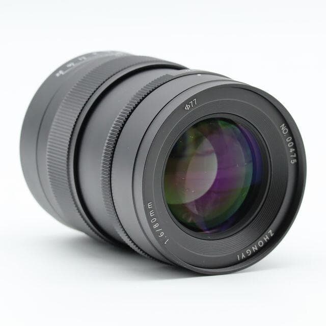 中一光学 80mm F1.6 Gマウント レンズ GFX #3973