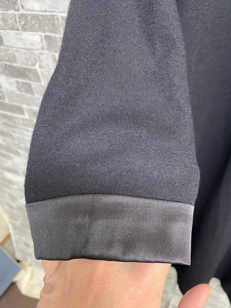 極美品　Peserico 黒 長袖　ワンピース　ドレス　ウール　イタリア製
