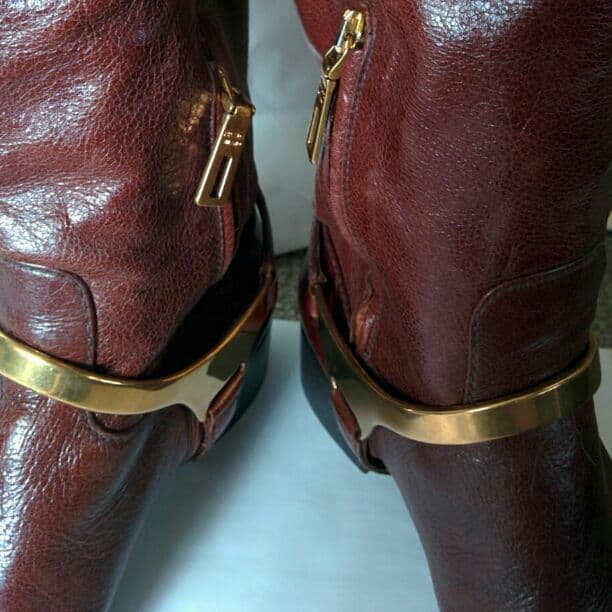 送料込  PRADA  プラダ  ブーツ  38 ブラウン