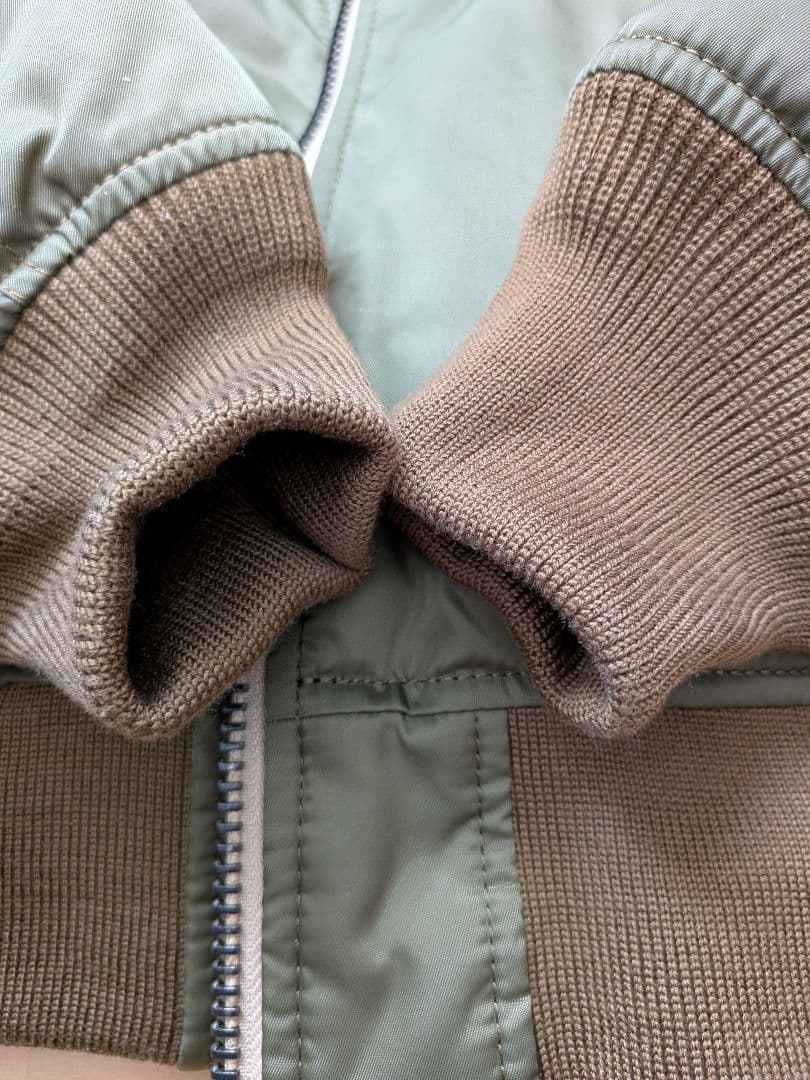 Ted Company MA-1フライトジャケット 42 オリーブグリーン