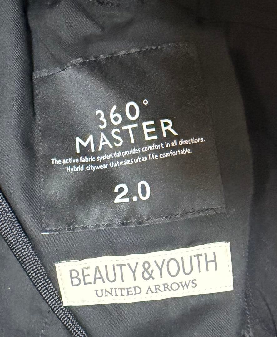 【B &YUA】360°MASTER 2.0 セットアップ（S・ブラック）