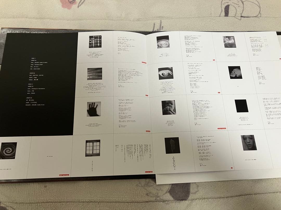 Dir en grey GAUZE レコード盤