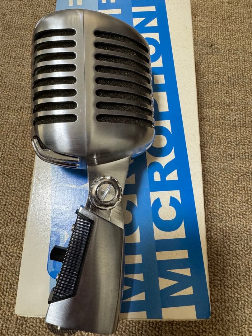 SHURE 55SH2 ボーカル用ガイコツマイク ジャンク品
