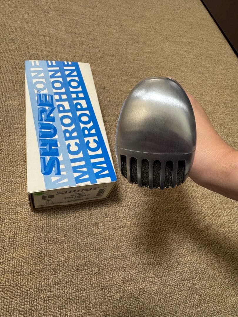 SHURE 55SH2 ボーカル用ガイコツマイク ジャンク品