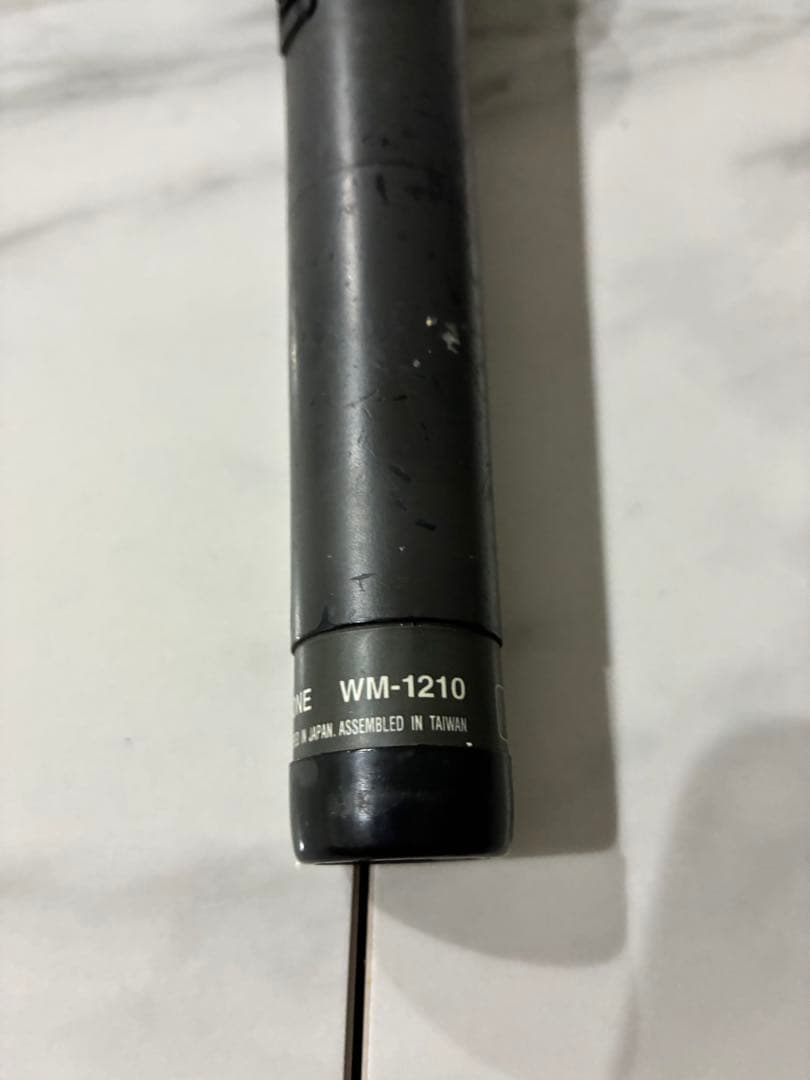 ★通電確認済み★TOA WM-1210 ワイヤレスマイク★現状品